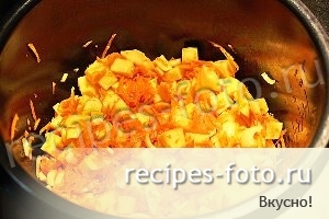 Овощное рагу в мультиварке