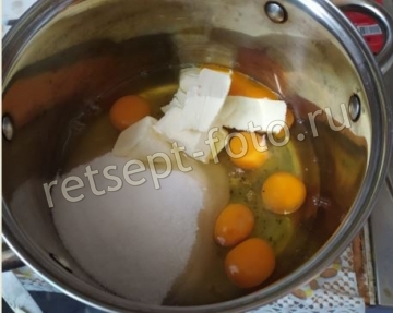 Александрийский кулич с коньяком
