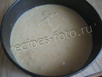 Апельсиновый торт на кефире со сметанным шоколадным кремом