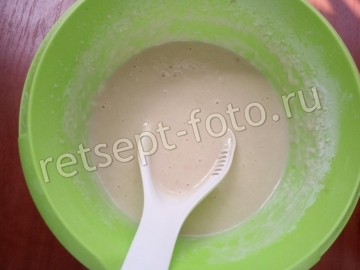 Банановые панкейки на кефире для детей от 1,5 года