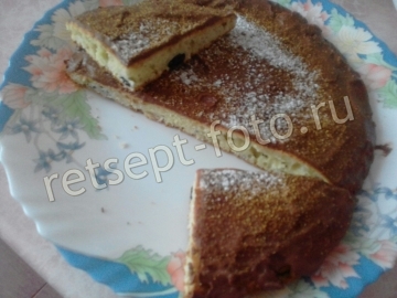 Бисквит с изюмом