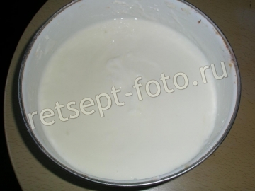 Бисквитный ореховый торт со сгущенкой