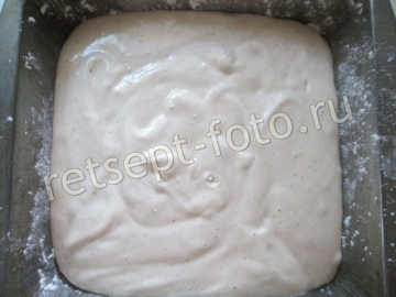 Бисквитный торт из кукурузной муки с творожным кремом
