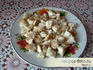 Блинчики «Мешочки» фаршированные рыбой и морковью