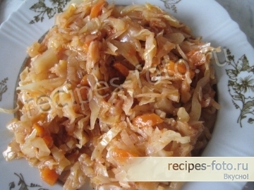 Блины на кефире с капустой