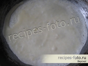 Блины с курицей и сыром