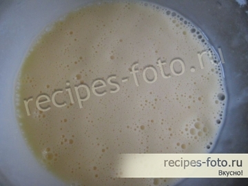 Блины с курицей, грибами и сыром