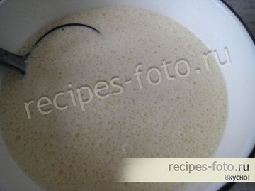 Блины с ветчиной и сыром