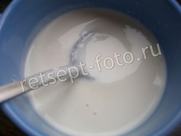 Блины из цельнозерновой и овсяной муки с черникой