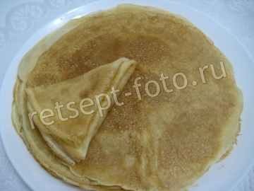 Блины на кислом молоке
