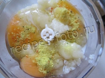 Блины с картошкой на кефире