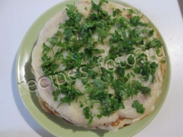 Блины с картошкой на кефире