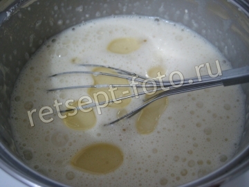 Блины с маслятами
