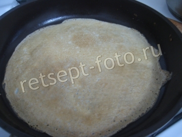 Блины с мясом и яйцом