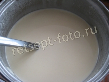 Блины с опятами