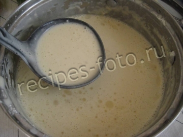 Блины с сыром в тесте