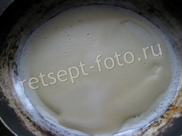 Блины с творогом и абрикосами