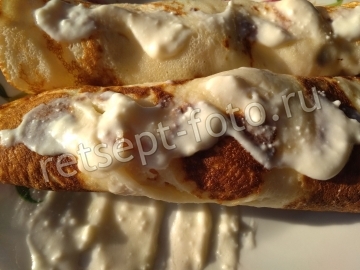 Блины с творогом и абрикосами