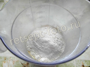 Блины с творогом и тыквой, запеченные в сметане для детей 2 года