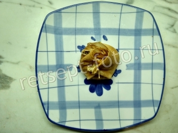 Блины с жюльеном из грибов с мясом