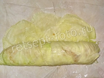 Большой голубец в духовке