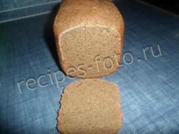 Бородинский хлеб в хлебопечке