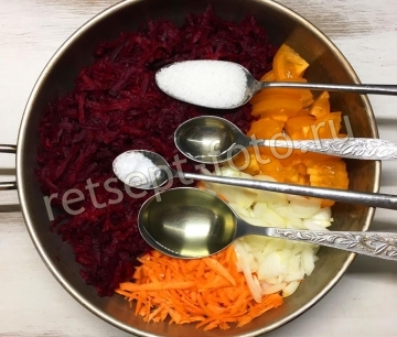 Борщ с фасолью без капусты и картошки