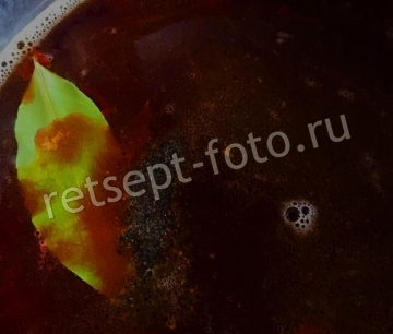 Борщ с фасолью без капусты и картошки