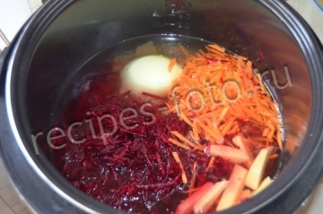 Борщ без мяса для ребенка от 1 года