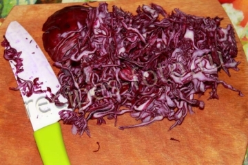 Борщ из краснокочанной капусты