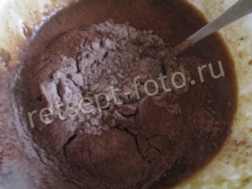 Брауни с финиками и орехами без сахара