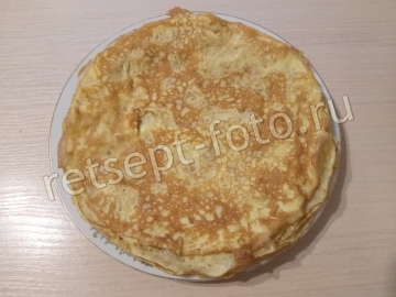Бризоль с куриным фаршем, грибами и сыром