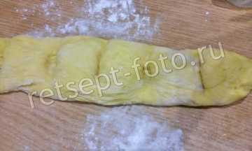 Булочки "Розочки" с изюмом на дрожжевом тесте