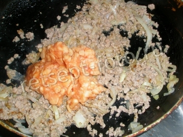 Буррито с фаршем и фасолью
