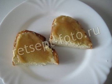 Бутерброды с икрой трески и огурцом