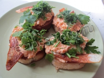 Бутерброды с картошкой и морковью
