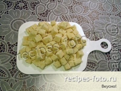 Салат "Цезарь" с курицей