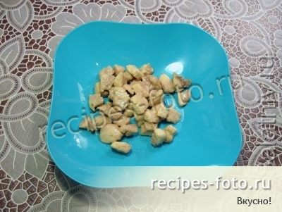 Салат "Цезарь" с курицей
