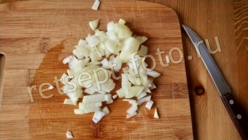 Чечевица с курицей и овощами