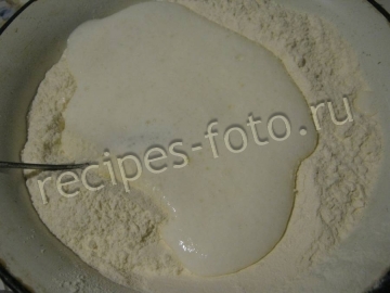 Чепалгаш с творогом и зеленью