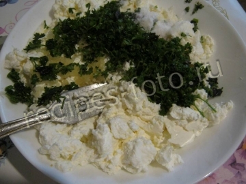 Чепалгаш с творогом и зеленью