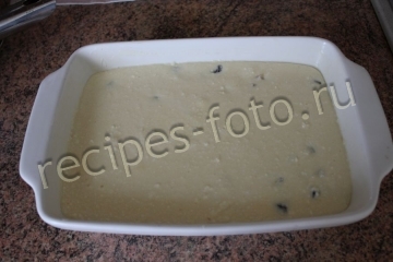 Детская творожная запеканка с манкой и курагой для детей 1 год