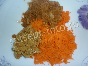 Детский салат из моркови и яблок для ребенка 1,5 года