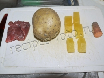 Детское овощное пюре с мясом для детей от 6 месяцев
