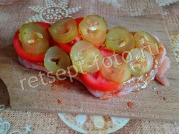 Диетическая курица по-французски