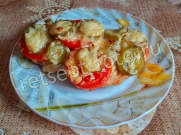 Диетическая курица по-французски