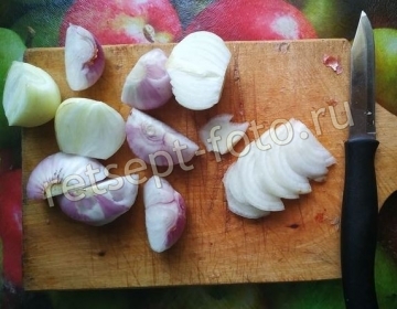 Курица со смородиной