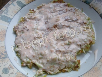 Диетический кабачковый торт с овсянкой