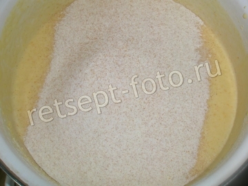 Диетический кулич на кефире без дрожжей