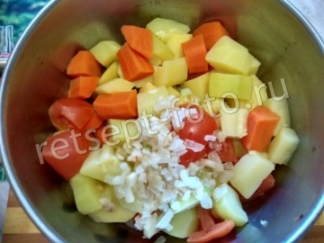 Овощной суп-пюре с кабачком без мяса